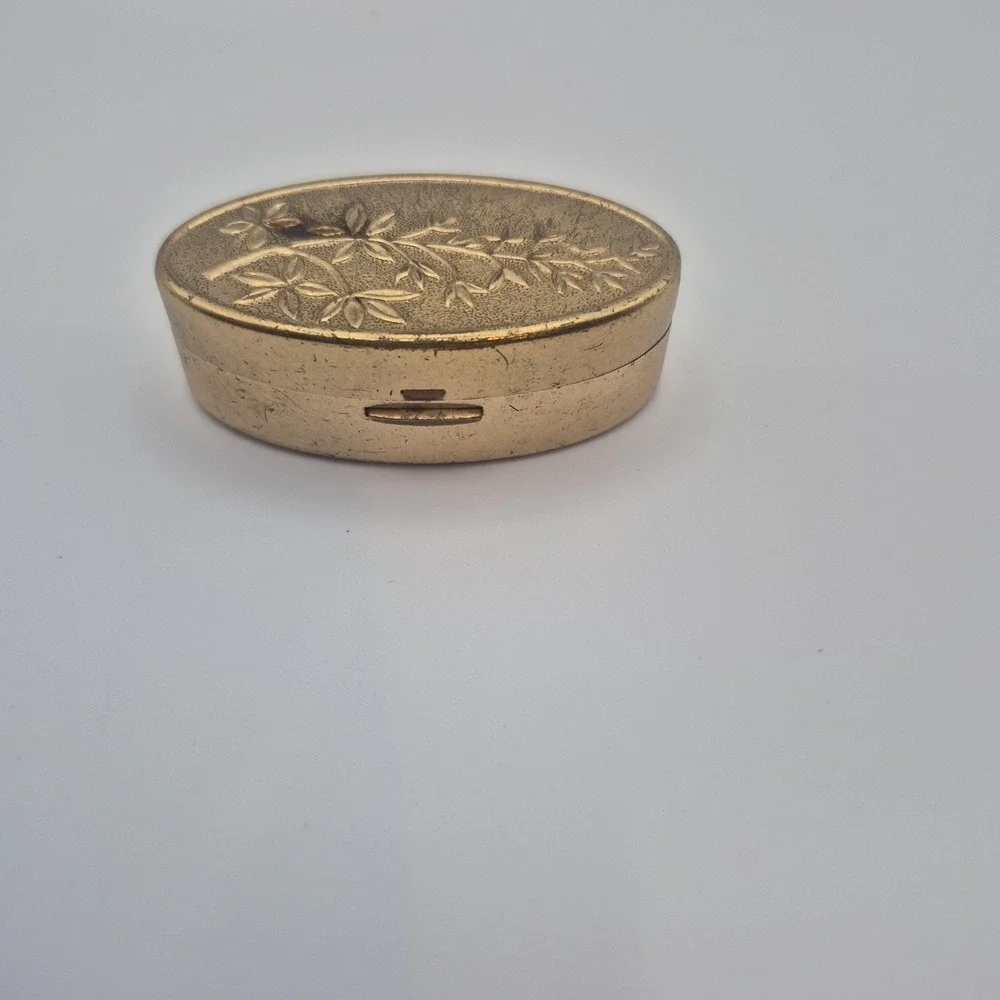 Vintage Max Factor Lipstick Compact Case  1950's  READ